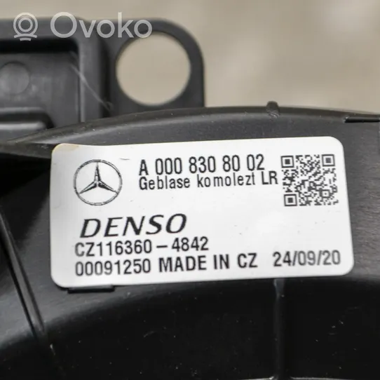 Mercedes-Benz Sprinter W907 W910 Ventola riscaldamento/ventilatore abitacolo A0008308002