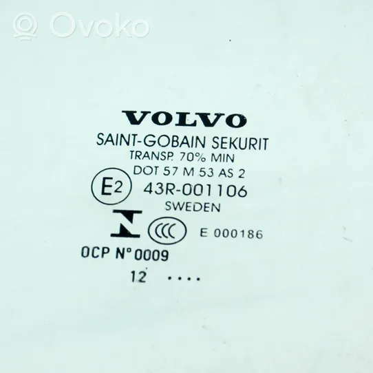 Volvo V60 Etuoven ikkunalasi, neliovinen malli 43R001106