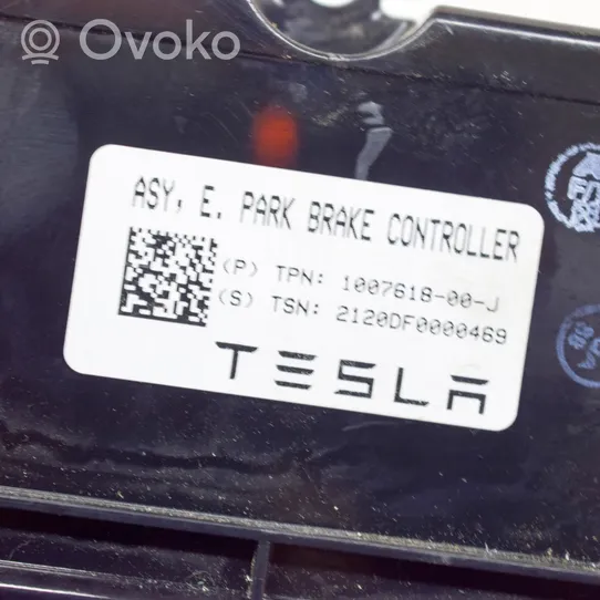 Tesla Model X Unidad de control/módulo EMF del freno trasero 100761800J