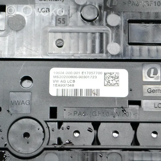 Volkswagen ID.3 Przekaźnik sterujący prądem 1EA937548