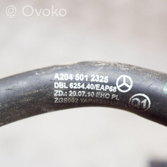 Mercedes-Benz E A207 Tubo flessibile del liquido di raffreddamento del motore A2045012325