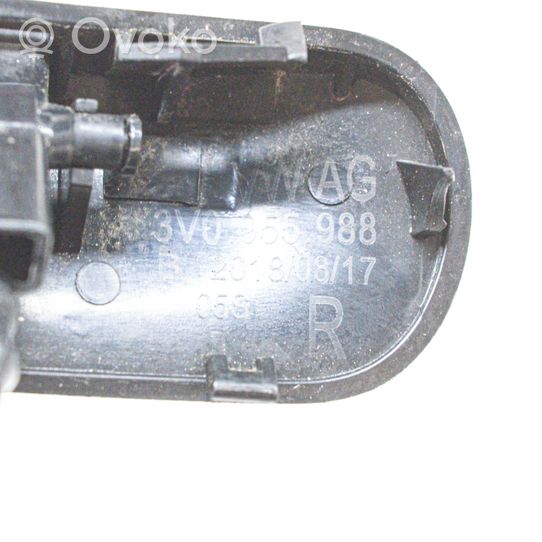 Skoda Superb B8 (3V) Dysza spryskiwacza szyby przedniej / czołowej 3V0955988