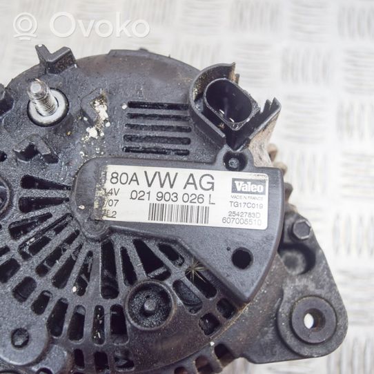 Volkswagen PASSAT B6 Generatore/alternatore TG17C019