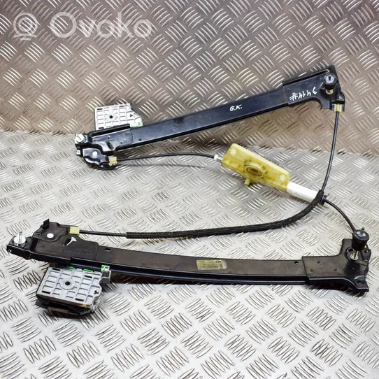 Citroen C6 Rear door window regulator with motor 9650386580