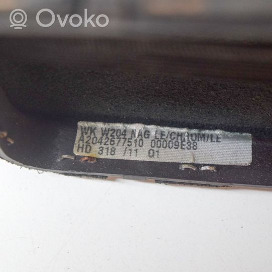 Mercedes-Benz E A207 Pavarų perjungimo svirties apdaila (oda, bumbulas) A2042677510