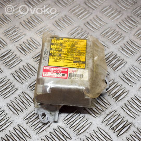 Toyota Land Cruiser (HDJ90) Module de contrôle airbag 8917035040