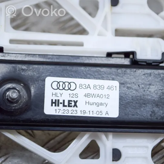 Audi Q3 F3 Mécanisme lève-vitre de porte arrière avec moteur E850202085