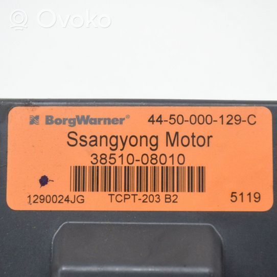 SsangYong Kyron Module de contrôle de boîte de vitesses ECU 3851008010