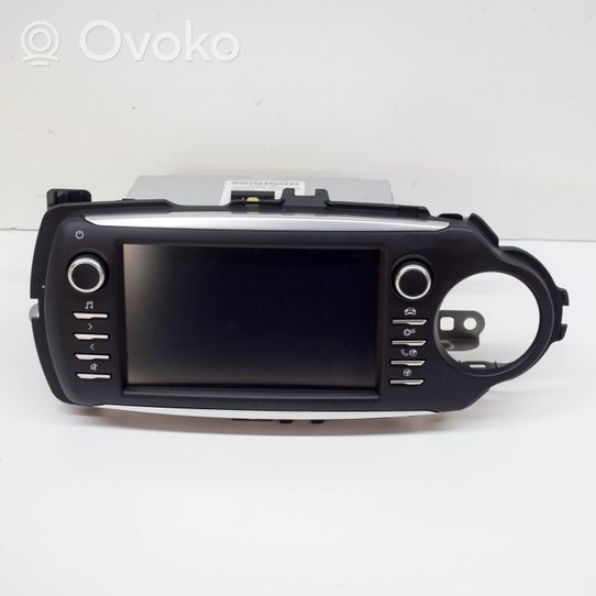 Toyota Yaris Unité principale radio / CD / DVD / GPS 861400D400