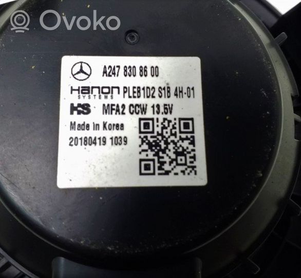 Mercedes-Benz A W177 Heizungslüfter A2478308600