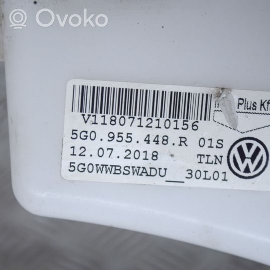 Volkswagen Golf VII Lamp washer fluid tank 5G0955448R