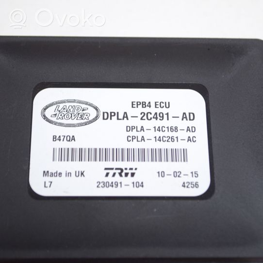 Land Rover Range Rover Sport L494 Centralina/modulo EMF freno posteriore DPLA2C491AD