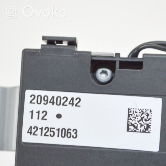 Opel Zafira C Aerial antenna amplifier 20940242