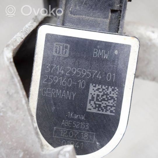 BMW 5 G30 G31 Sensore di livello altezza posteriore sospensioni pneumatiche 2959574