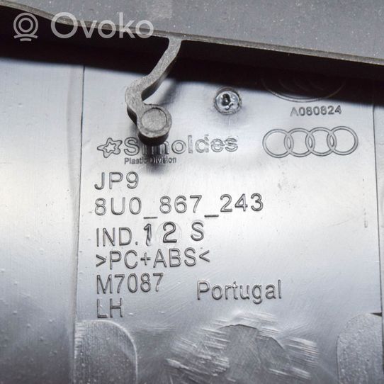 Audi Q3 8U B-pilarin verhoilu (alaosa) 8U0867243