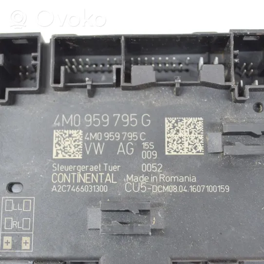 Audi A4 S4 B9 Durų elektronikos valdymo blokas 4M0959795C