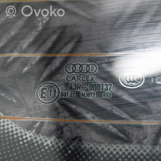 Audi A5 Szyba tylna 43R000137