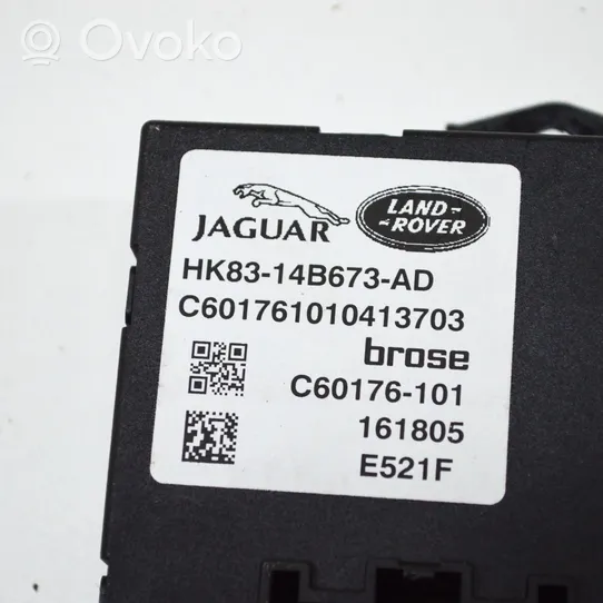 Jaguar F-Pace Sterownik / Moduł elektrycznej klapy tylnej / bagażnika HK8314B673AD