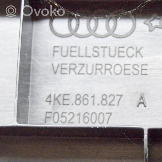 Audi E-tron GT Garniture latérale de console centrale arrière 4KE861827A