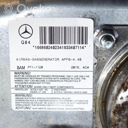 Mercedes-Benz GLE (W166 - C292) Beifahrerairbag A1668602402