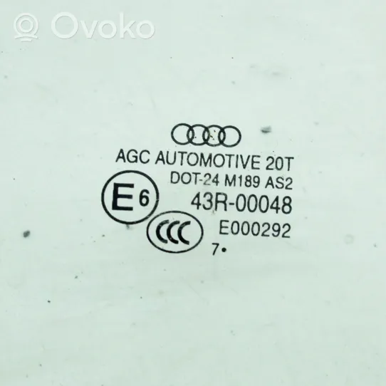 Audi Q3 8U aizmugurējo durvju stikls 43R00082