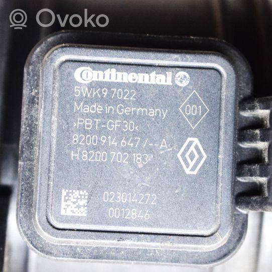 Opel Movano B Misuratore di portata d'aria 8200702183