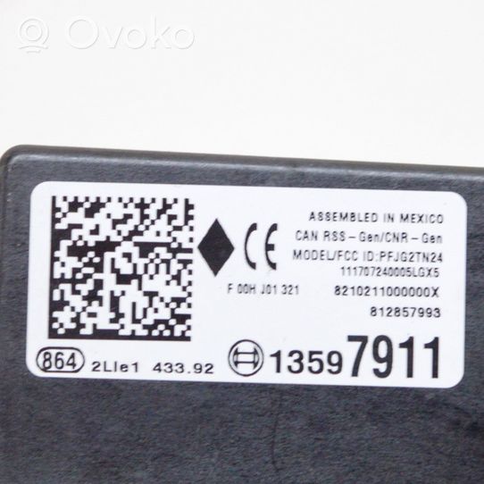 Opel Mokka X Centralina/modulo keyless go 13597911