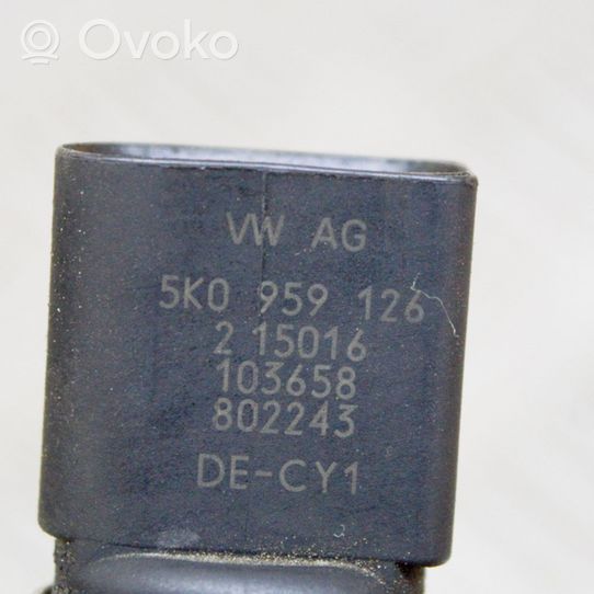 Volkswagen PASSAT B7 Air conditioning (A/C) pressure sensor 5K0959126