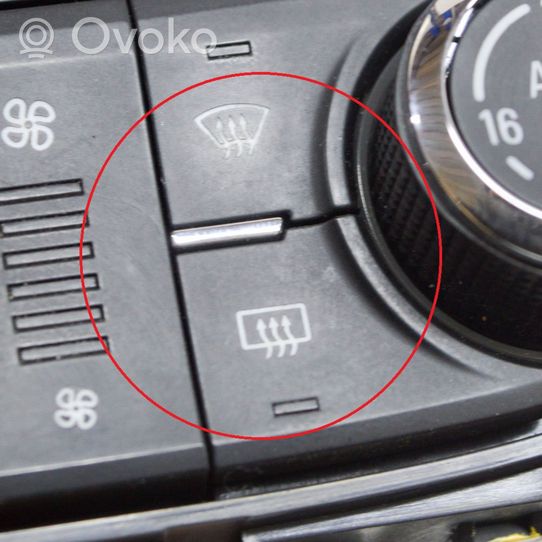 Opel Mokka X Przełącznik / Włącznik nawiewu dmuchawy 13474055