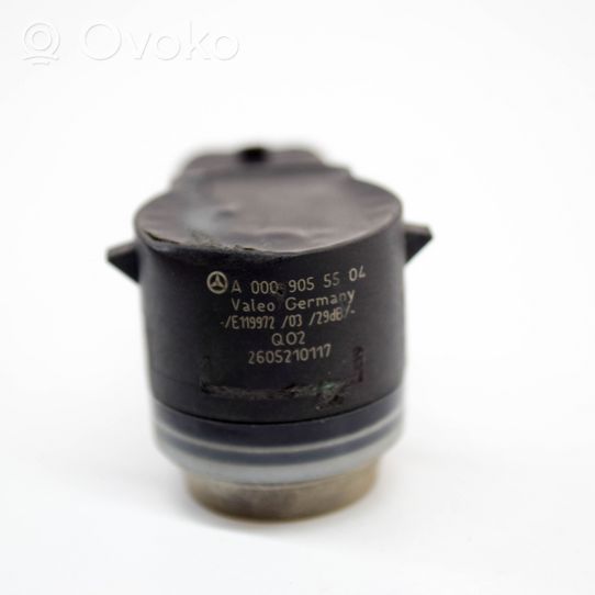 Mercedes-Benz Sprinter W907 W910 Parkošanās (PDC) sensors (-i) A0009055504