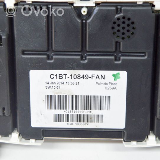 Ford Fiesta Tachimetro (quadro strumenti) C1BT10849FAN