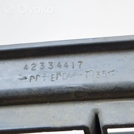 Opel Mokka X Grille inférieure de pare-chocs avant 42334417