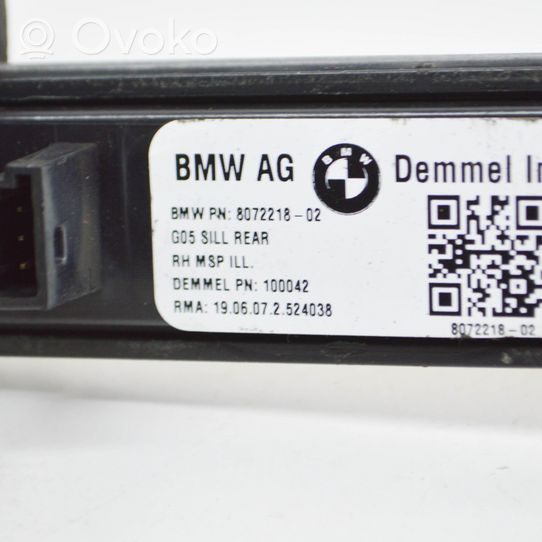BMW X5 G05 Zestaw listew progowych (wewnętrznych) 8069271