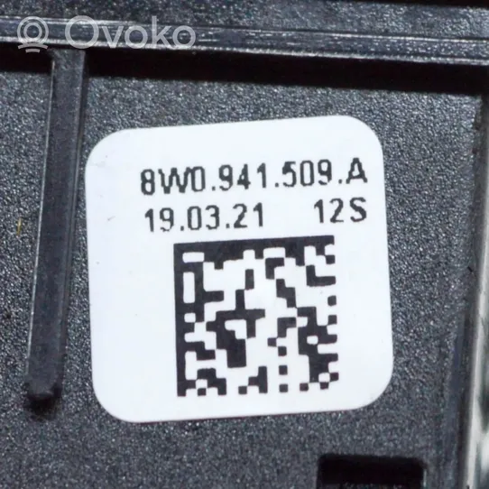 Audi A5 Interrupteur feux de détresse 8W0941509A