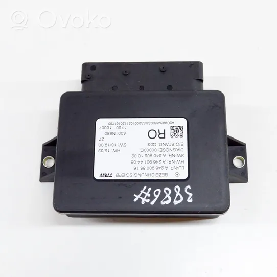 Mercedes-Benz A W176 Unité de contrôle, module EMF frein arrière A2469008516