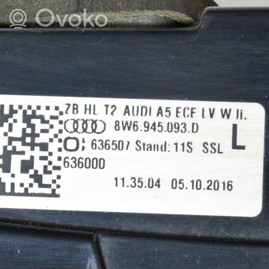 Audi A5 Galinių žibintų komplektas 8W6945094D