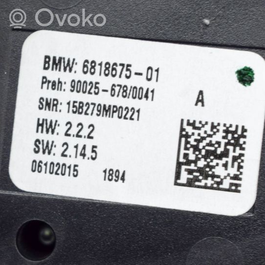 BMW X6 F16 Przełącznik / Włącznik nawiewu dmuchawy 6818675