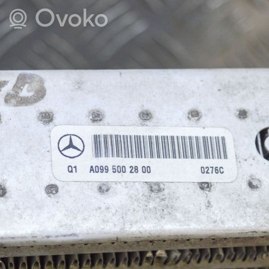 Mercedes-Benz GL X166 Chłodnica powietrza doładowującego / Intercooler A0995002800