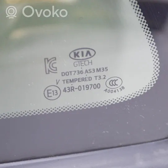 KIA Optima Fenêtre latérale avant / vitre triangulaire 87810D4300