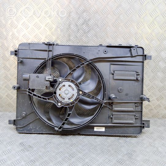 Volvo V60 Radiator cooling fan shroud 31686809