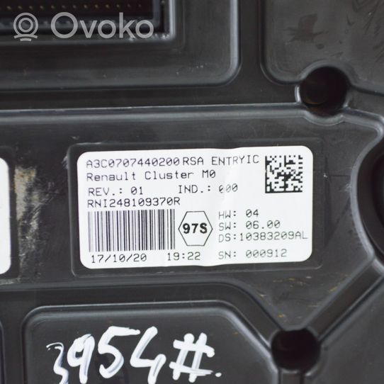 Opel Movano B Compteur de vitesse tableau de bord A3C0707440200