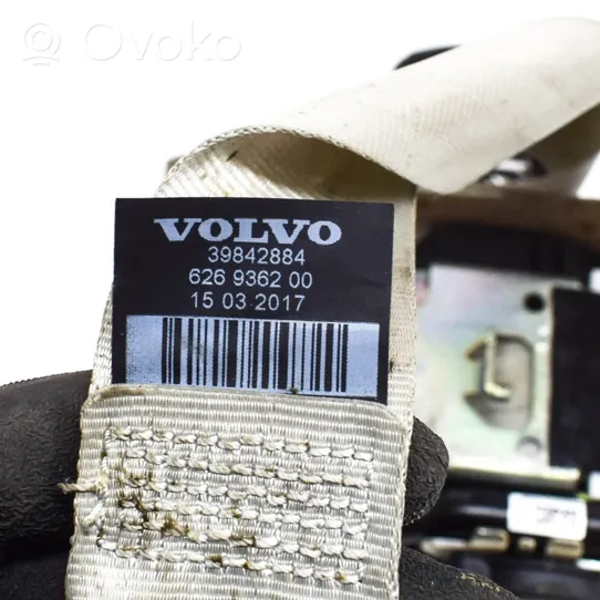 Volvo XC90 Cintura di sicurezza posteriore 39842884