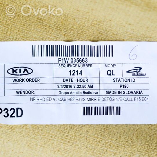 KIA Sportage Podsufitka 85370F1280ED