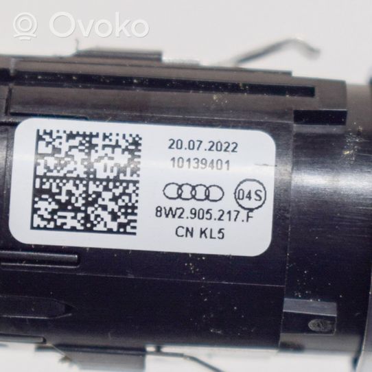 Audi A4 S4 B9 Interruttore a pulsante start e stop motore 8W2905217F