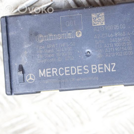 Mercedes-Benz EQC Takaluukun/tavaratilan ohjainlaite/moduuli A2139000500