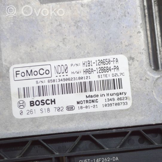 Ford Fiesta Calculateur moteur ECU H1B112A650FA