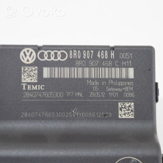 Audi A5 Sportback 8TA Gateway vadības modulis 8R0907468H
