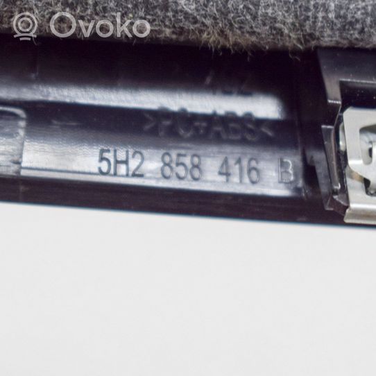Volkswagen Golf VIII Kojelaudan hansikaslokeron lista 5H2858416B