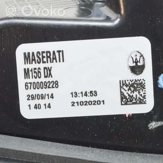 Maserati Quattroporte Lampy tylnej klapy bagażnika 670009228