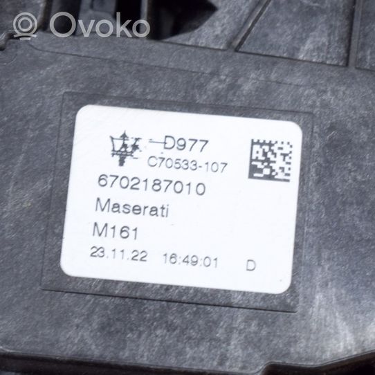 Maserati Levante Zuziehhilfe Heckklappe Kofferraumdeckel 670218701